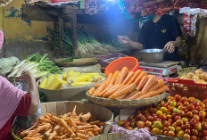 Pasokan Melimpah, Harga Cabai dan Sayuran di Pasar Muka Cianjur Menurun