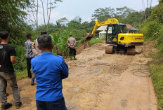 BPBD Cianjur Kerahkan Alat Berat Evakuasi Tanah Longsor di Cibeber