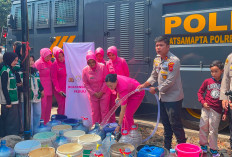Polres Cianjur Turunkan AWC untuk Atasi Krisis Air Warga Cibaregbeg