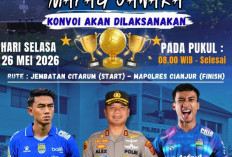 Sambut Robi Darwis dan Kakang Rudianto, Polres Cianjur Gelar Mapag Jawara