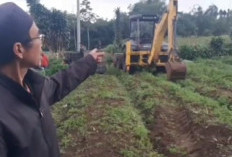 Viral Warga Adang Alat Berat di Pasir Cina, Ini Tanggapan Ketua BPD Cipendawa