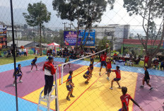 13 Tim dari Berbagai Daerah Ramaikan Open Turnamen Voli Kapolres Cianjur Cup 2026