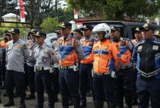 Puluhan Personel Dishub Diterjunkan untuk Kelancaran Pawai Obor di Kota Cianjur