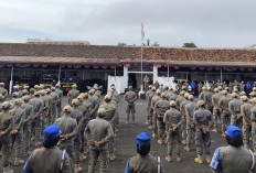 Satpol PP Cianjur Siagakan Ratusan Personel untuk Pengamanan Malam Takbiran dan Salat Idulfitri