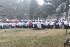 Ribuan Anggota PMR Cianjur Ikuti Pelatihan dan Pelantikan di Mandala Kitri