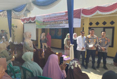 Ratusan Warga Sukaluyu Cianjur Antusias Ikuti Cek Kesehatan Gratis HUT Bhayangkara ke-80