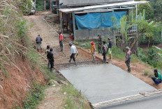 Betonisasi TMMD Cianjur Tembus 65 Persen, Hotmix Hampir Selesai
