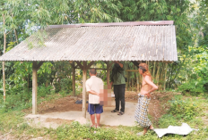 Gangguan Jiwa, Seorang Pria di Leles Cianjur Terpaksa Dipasung