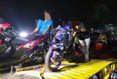 150 Motor Disita dalam Razia Knalpot Brong, Polisi Temukan Miras dan Dugaan Narkotika