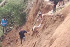 Jenazah Bermunculan ke Permukaan Akibat Tanah Longsor di Desa Batulawang Cianjur