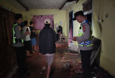 Angin Kencang Rusak Dua Rumah di Sukaluyu Cianjur