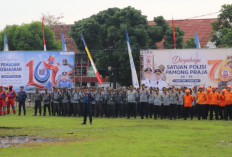 Pemkab Cianjur Gelar Upacara HUT Damkar ke-107, Satpol PP ke-76 dan Satlinmas ke-64 