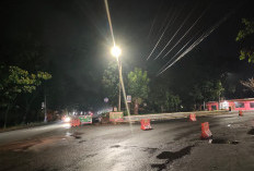 Arus Mudik H-3 Lebaran di Pertigaan Kuda Kosong Cianjur Ramai Lancar