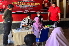 Sambut Bulan Bung Karno, PDIP Gelar Pengobatan Gratis bagi Warga Cibinong Cianjur