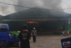 Gudang Sayuran di STA Cigombong Cianjur Terbakar, Stok Siap Kirim Ikut Ludes