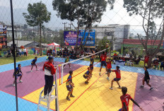 13 Tim dari Berbagai Daerah Ramaikan Open Turnamen Voli Kapolres Cianjur Cup 2026