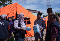 BRI Salurkan Bantuan untuk Korban Bencana Pergerakan Tanah di Bantargadung Sukabumi