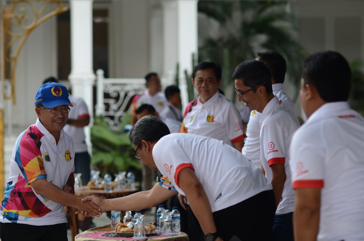 Lantik Koordinator Kecamatan, Herman Dorong Prestasi Olah Raga Cianjur Kembali Bersinar