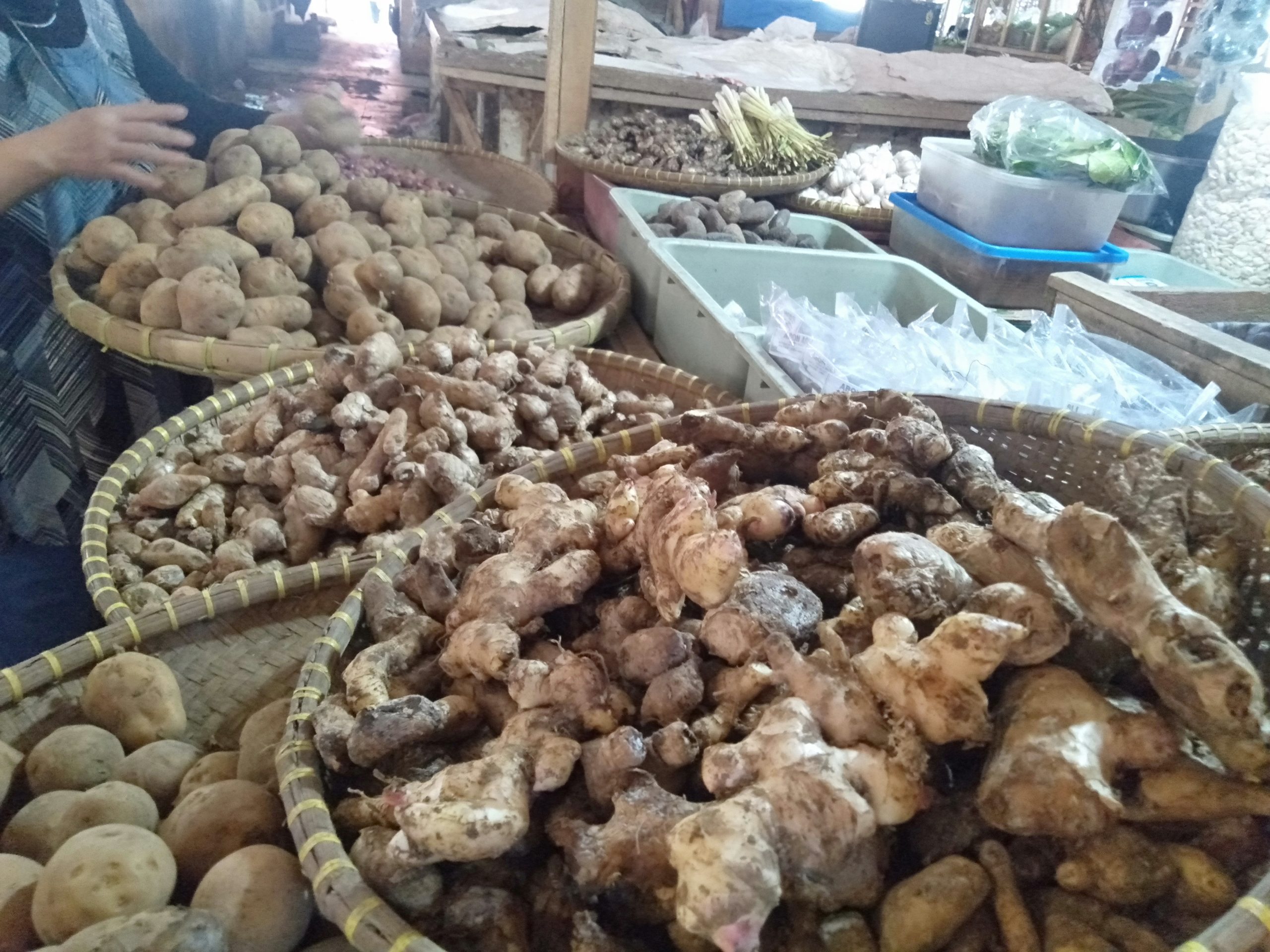 Harga Jahe di Pasar Induk Cianjur Capai Rp50 ribu/kg