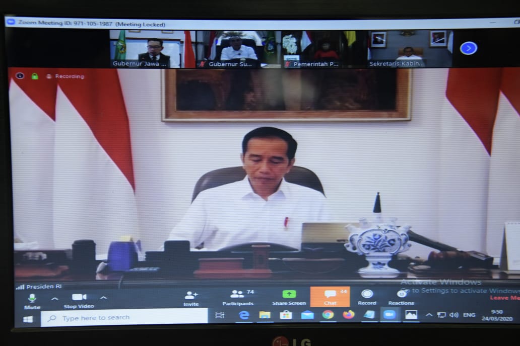Soal Berdampingan Hidup dengan Covid-19, Ini Penjelasan Jokowi