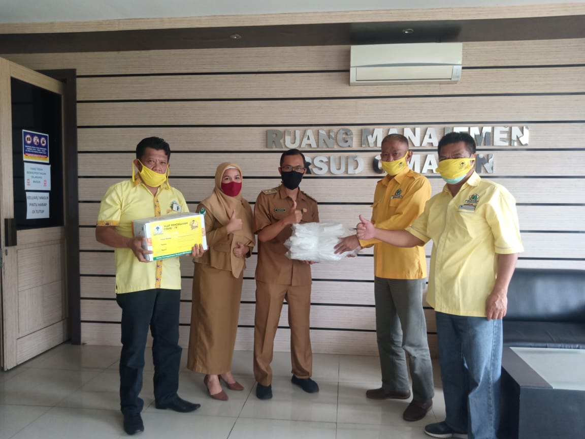 Golkar Peduli Lawan Covid-19 Sambangi Cipanas Cianjur