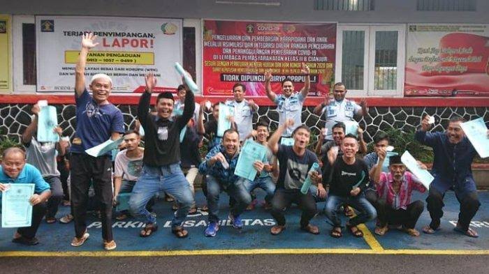 Cegah Korona, 102 Napi Dibebaskan Lapas Cianjur