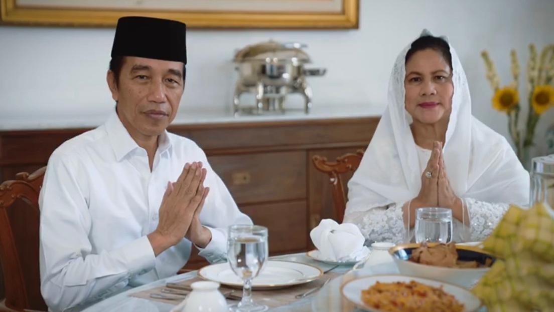 Jokowi-Iriana: Selamat Hari Raya Idul Fitri 1441 H