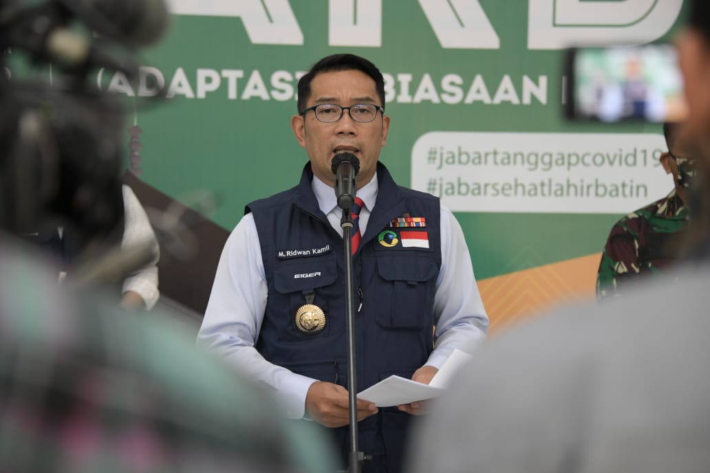 Ridwan Kamil Bantah Ada Klaster Perkantoran di Bandung