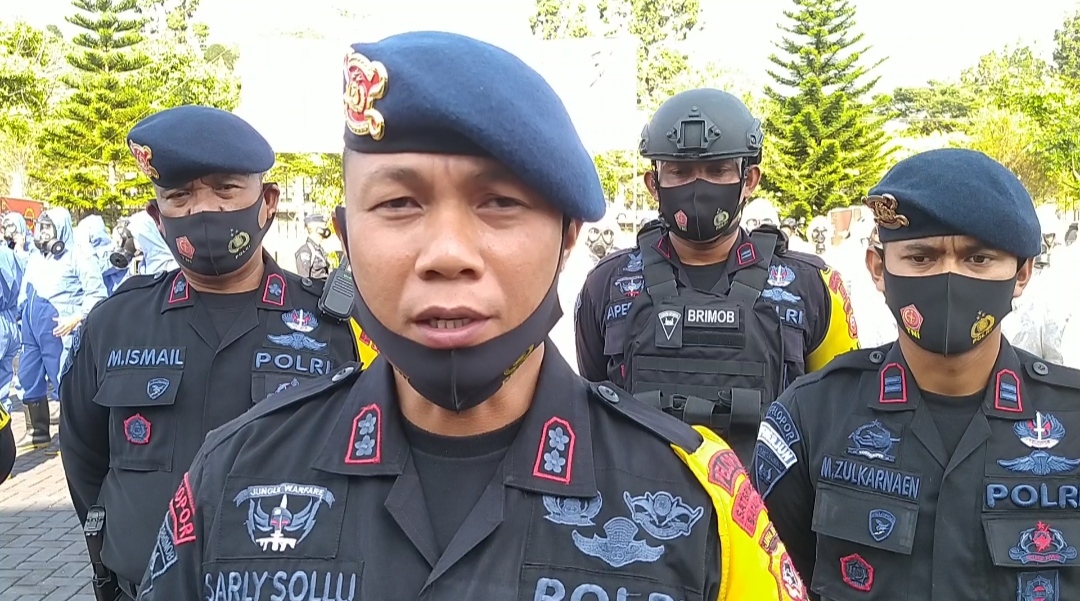 Ratusan Personil Brimob Diterjunkan ke Kawasan Puncak dan Cipanas