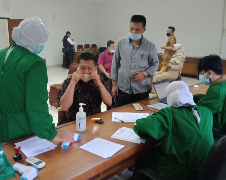 Puluhan Anggota DPRD Cianjur di Rapid Test, Ini Hasilnya!