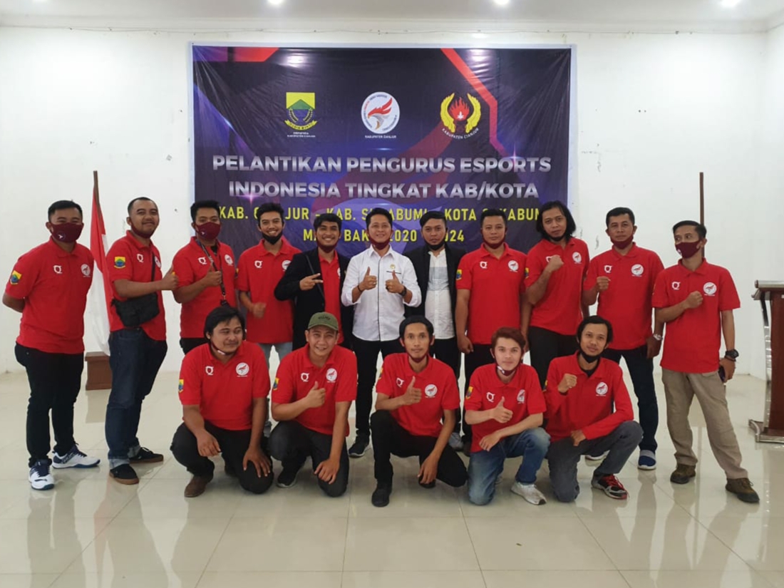 Keren! Cianjur Punya Pengcab Esports Indonesia