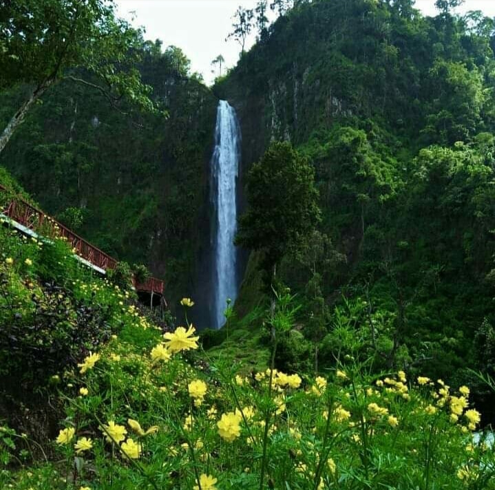 Libur Panjang, Jumlah Pengunjung Curug Citambur Cianjur Sama Seperti Hari Libur Biasa