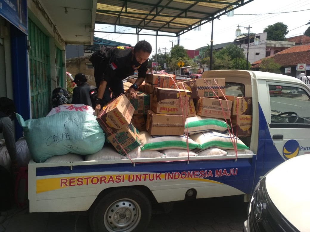 NasDem Kirim Bantuan Kloter Pertama untuk Korban Bencana Cianjur Selatan