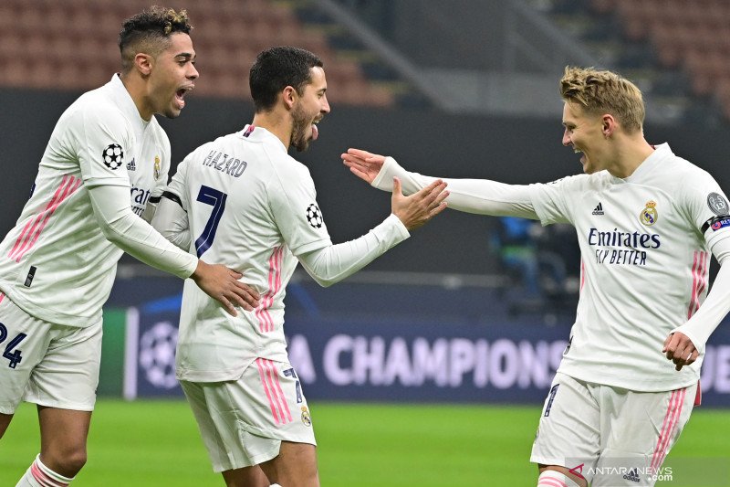 Real Madrid Curi Kemenangan 2-0 di Markas Inter