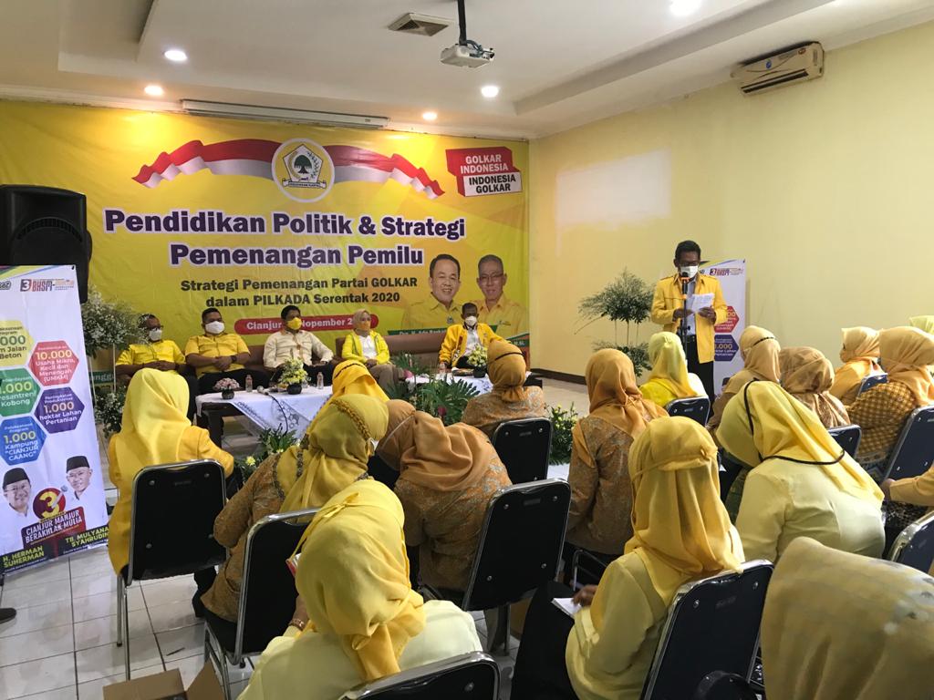 Golkar Cianjur Gelar Pendidikan Politik, Ini Tujuannya