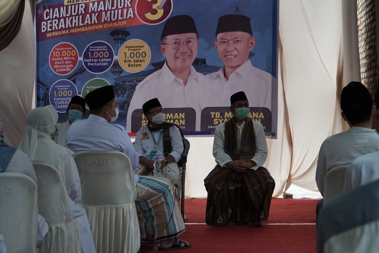 Ingin Kembangkan Santripreneur, Forsama Deklarasi Dukung Herman-Tb Mulyana