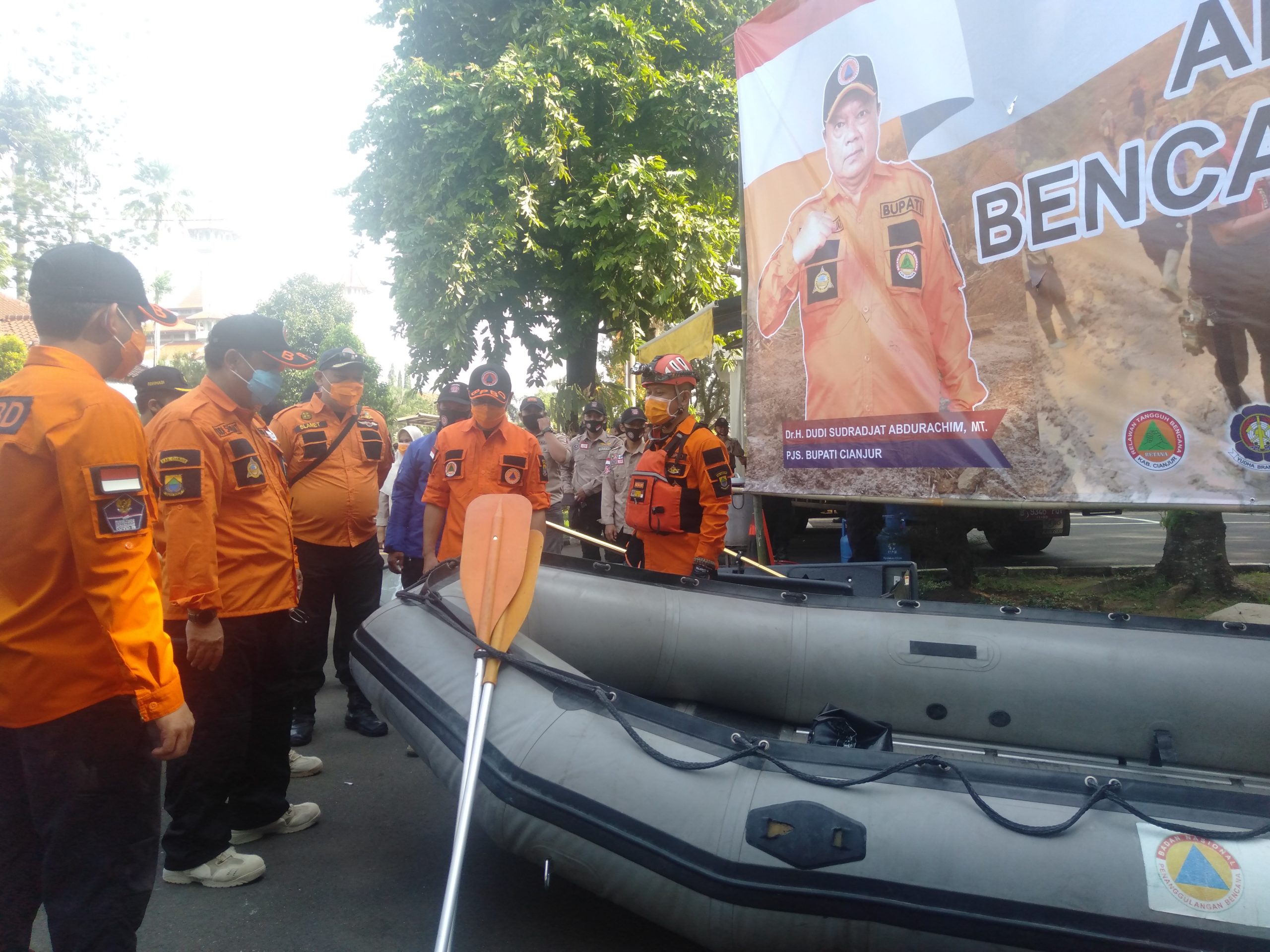 Pemkab Mulai Berfikir Siapkan Gudang Logistik Bencana Alam di Cianjur Selatan