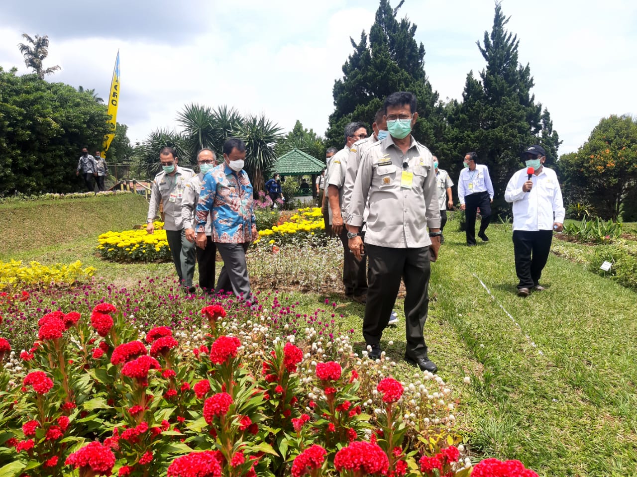 Ekspose Tanaman Hias di Cianjur, Mentan: Industri Florikultura Memerlukan Dukungan Inovasi