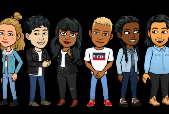 Kolaborasi Levi's dan Bitmoji Hadirkan Avatar Modis