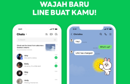 Hampir 10 Tahun Dirilis, Ini Desain Baru LINE