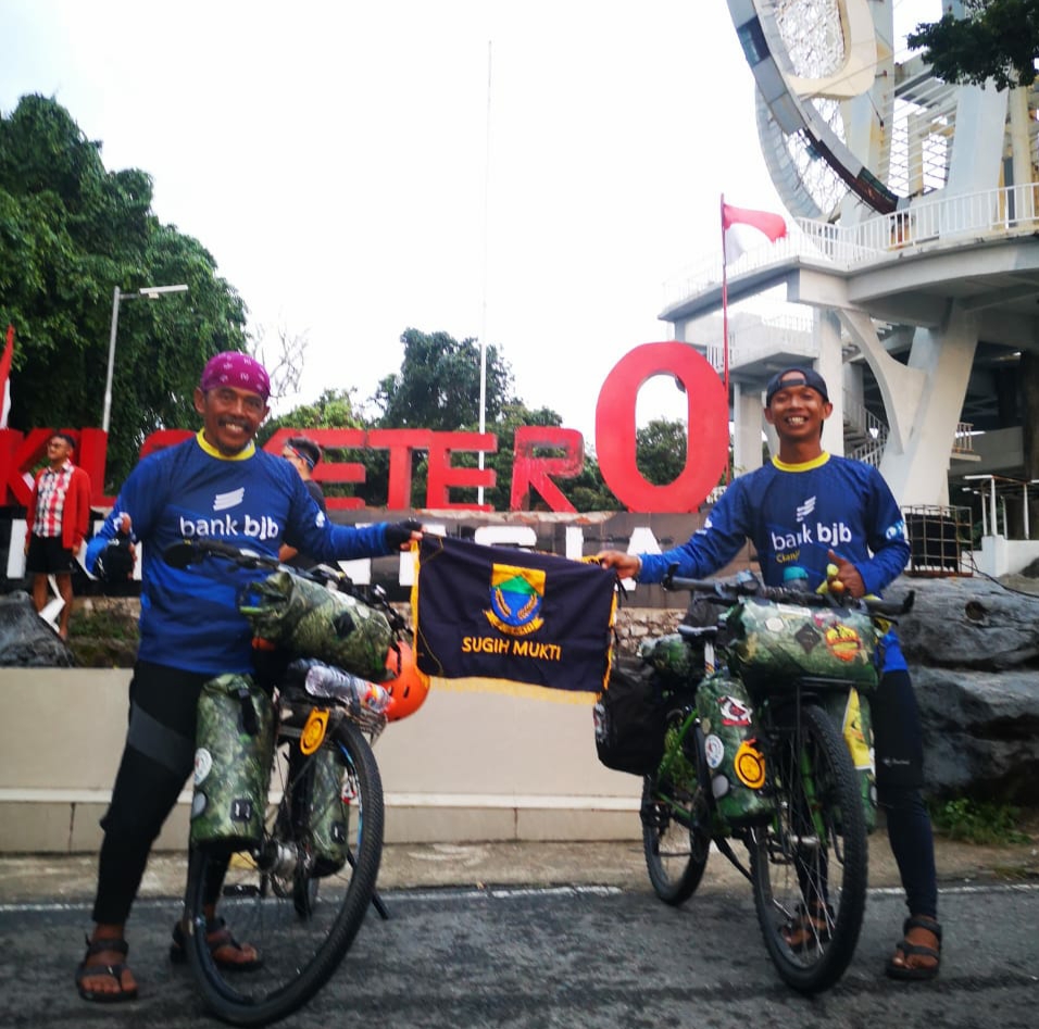 Tuntaskan Gowes 3000 Km Cianjur-Aceh, Begini Perasaan Niko Sesampainya di Kilometer 0 Indonesia