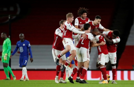 Arsenal Bekap Chelsea 3-1 di Stadion Emirates