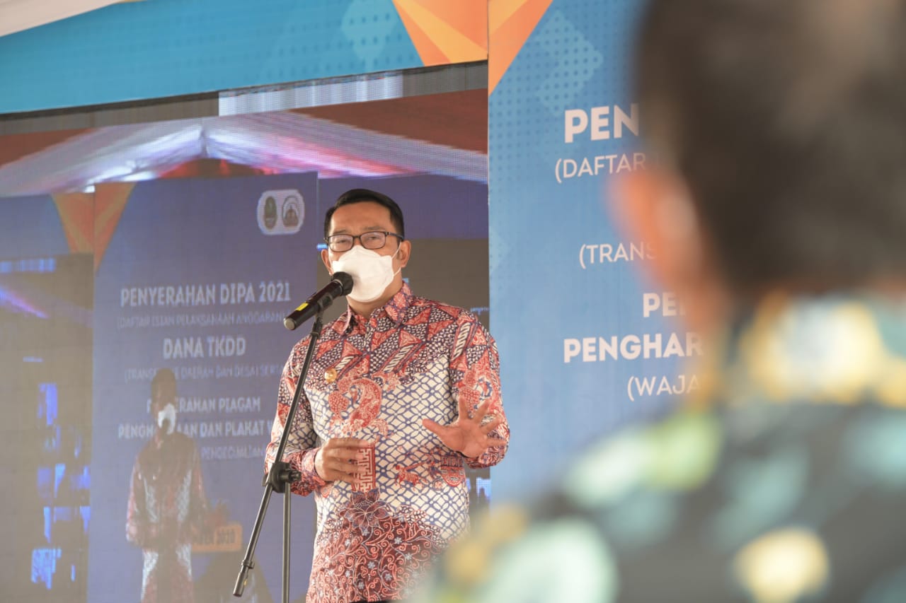 Ridwan Kamil: DIPA dan TKDD Dimaksimalkan untuk Penanganan Covid-19 dan Pemulihan Ekonomi