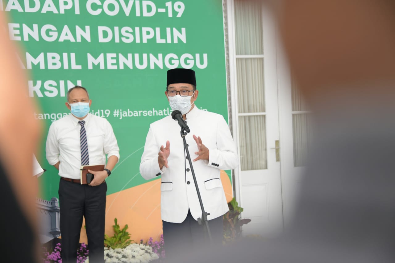 Ridwan Kamil Sebut Sedang Membuat Skenario Vaksinasi Covid-19