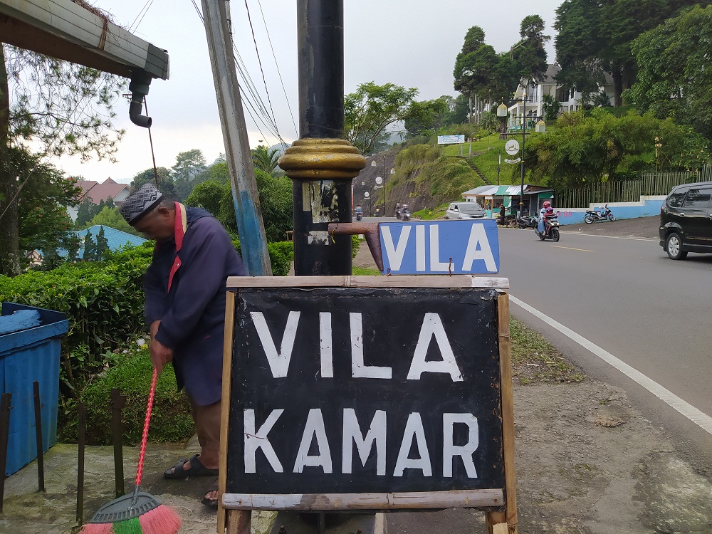 Imbas Pandemi Covid-19, Jelang Tahun Baru Penjaja Villa di Cianjur Sepi Order