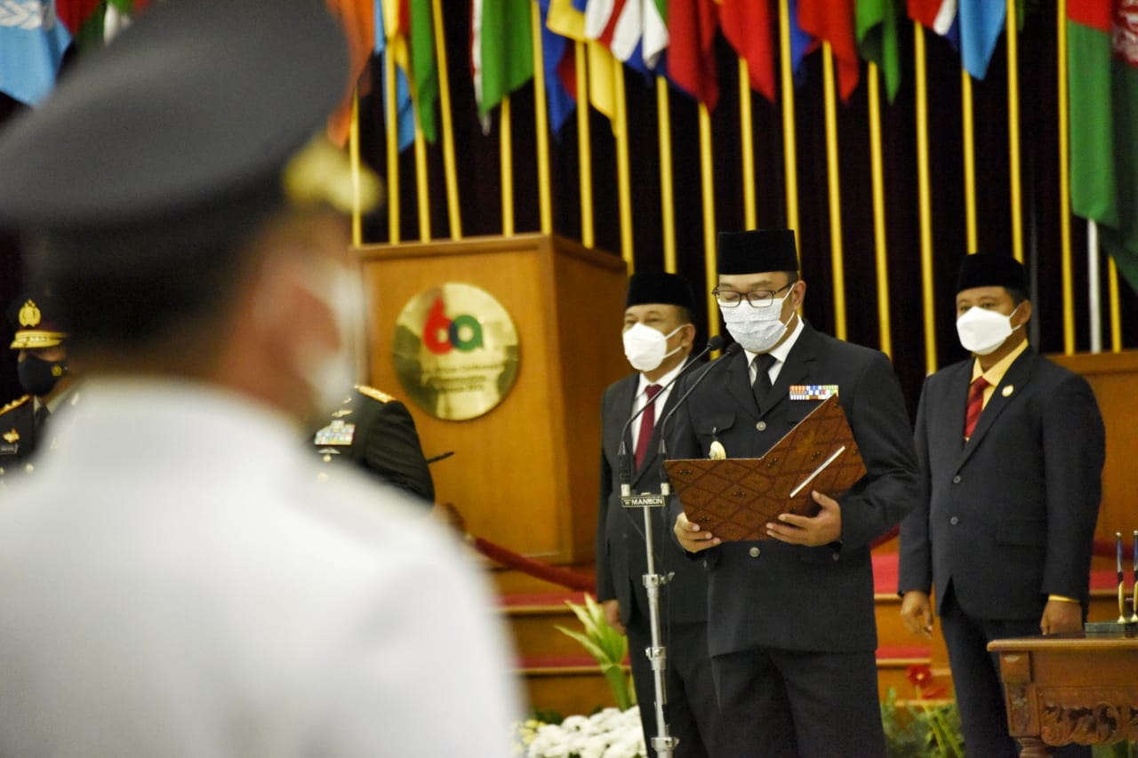 Lima Kepala Daerah Terpilih Dilantik, Cianjur Tunggu Masa Jabatan Habis