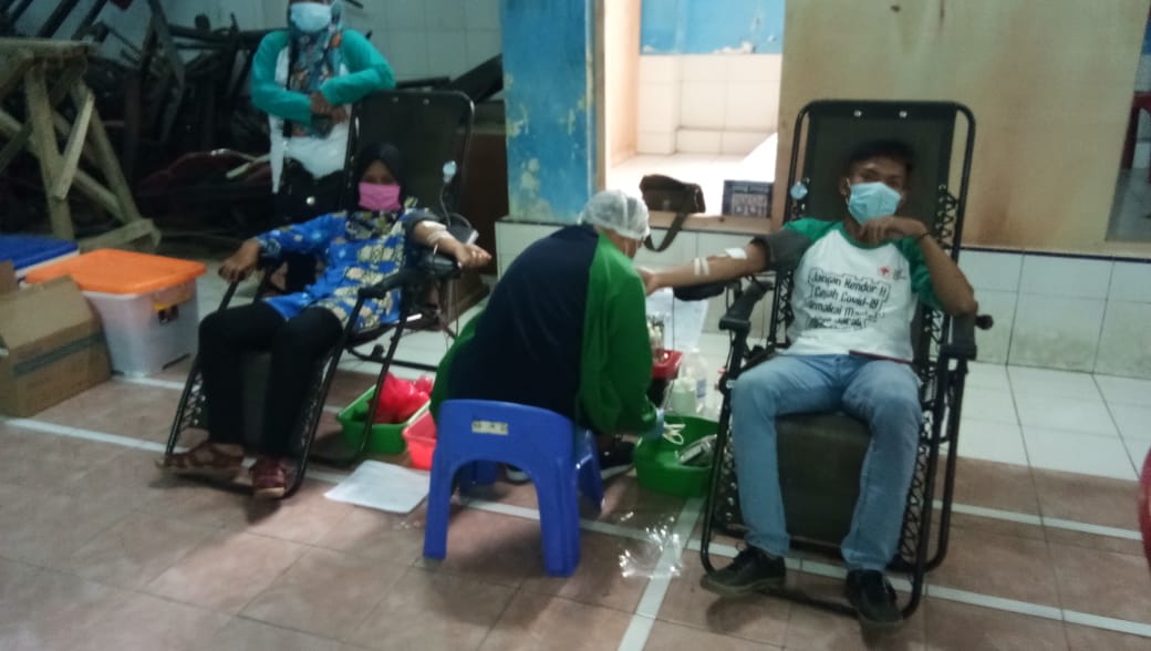 Penuhi Kebutuhan Darah di Saat Pandemi, Desa Susukan Campaka Cianjur Gelar Donor Darah