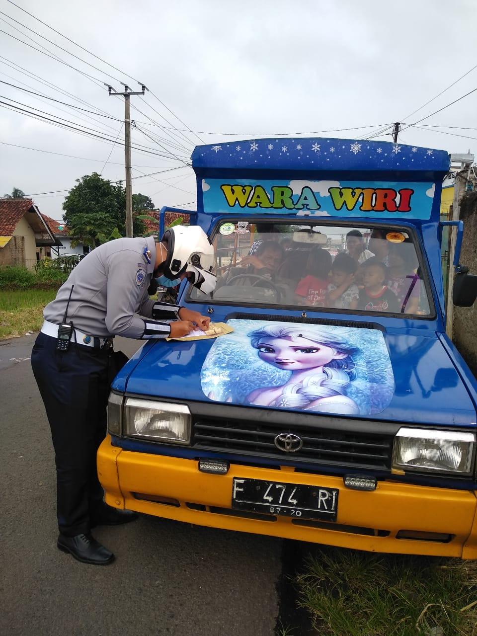 Mobil Odong-odong Tidak Boleh Lagi Berkeliaran di Jalan Raya