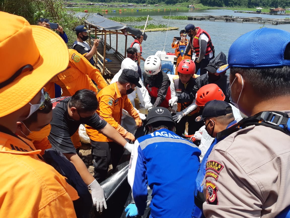 Korban Tenggelam di Sungai Citarum Cianjur Ditemukan Meninggal Dunia