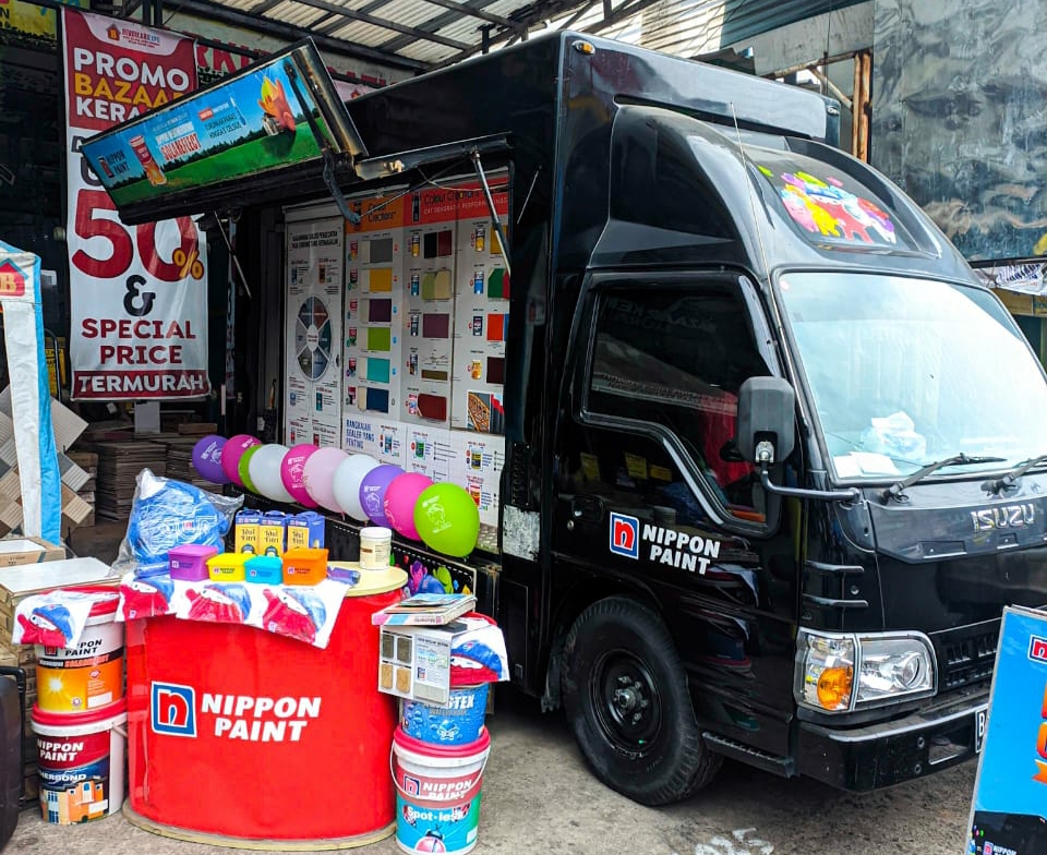 Promo Caravan Nippon Paint Berdikari Expo Cianjur